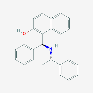 1-{Phenyl[(1-phenylethyl)amino]methyl}-2-naphthol