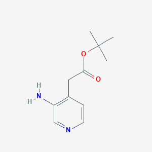 Tert-butyl 2-(3-aminopyridin-4-yl)acetate
