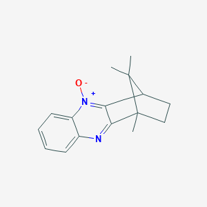 molecular formula C16H18N2O B282158 12,15,15-Trimethyl-3lambda~5~,10-diazatetracyclo[10.2.1.0~2,11~.0~4,9~]pentadeca-2,4,6,8,10-pentaen-3-ol 