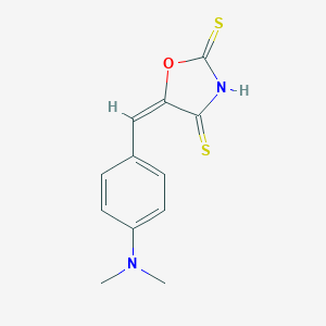 molecular formula C12H12N2OS2 B282159 5-[4-(Dimethylamino)benzylidene]-1,3-oxazolidine-2,4-dithione 