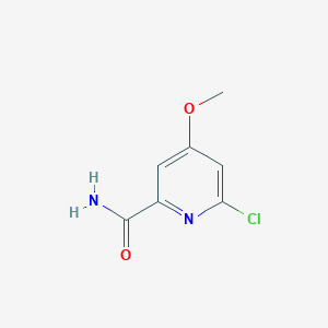 6-Chloro-4-methoxypicolinamide