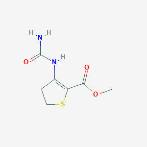 Methyl 4-(carbamoylamino)-2,3-dihydrothiophene-5-carboxylate