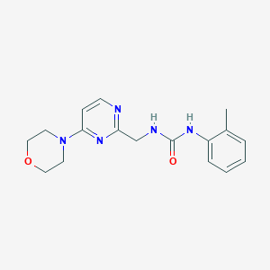 1-((4-Morpholinopyrimidin-2-yl)methyl)-3-(o-tolyl)urea