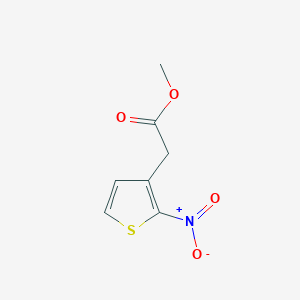Methyl 2-(2-nitrothiophen-3-yl)acetate
