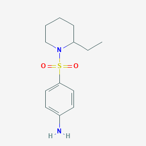 4-[(2-Ethylpiperidin-1-yl)sulfonyl]aniline