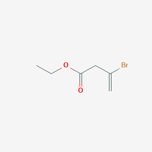 molecular formula C6H9BrO2 B2821780 Ethyl 3-bromobut-3-enoate CAS No. 21031-50-5