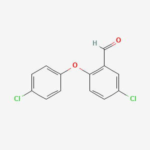5-Chloro-2-(4-chlorophenoxy)benzaldehyde