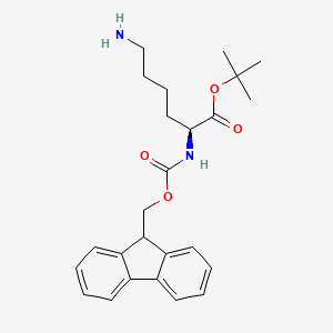 molecular formula C25H32N2O4 B2821863 Fmoc-Lys-OtBu CAS No. 940941-43-5