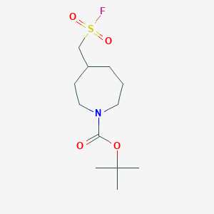 Tert-butyl 4-[(fluorosulfonyl)methyl]azepane-1-carboxylate