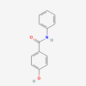 molecular formula C13H11NO2 B2821895 4-Hydroxy-N-phenylbenzamide CAS No. 14121-97-2