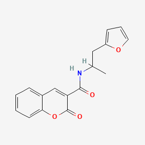 N-(1-(furan-2-yl)propan-2-yl)-2-oxo-2H-chromene-3-carboxamide