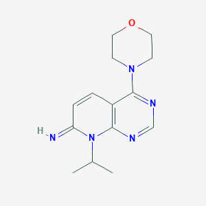 8-isopropyl-4-morpholinopyrido[2,3-d]pyrimidin-7(8H)-imine