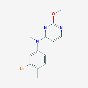 N-(3-Bromo-4-methylphenyl)-2-methoxy-N-methylpyrimidin-4-amine