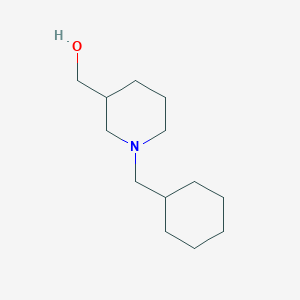 molecular formula C13H25NO B2822294 [1-(Cyclohexylmethyl)piperidin-3-yl]methanol CAS No. 415922-55-3