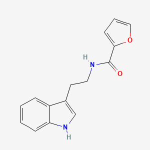 molecular formula C15H14N2O2 B2822366 N-[2-(1H-indol-3-yl)ethyl]furan-2-carboxamide CAS No. 215789-23-4