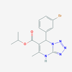 Isopropyl 7-(3-bromophenyl)-5-methyl-4,7-dihydrotetraazolo[1,5-a]pyrimidine-6-carboxylate