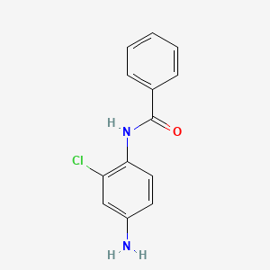 B2822435 N-(4-amino-2-chlorophenyl)benzamide CAS No. 63565-22-0