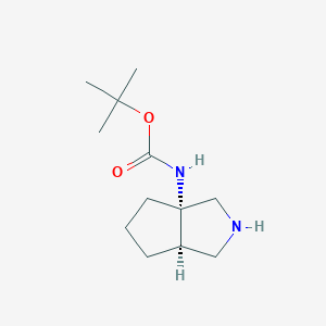 Cis-(Hexahydro-Cyclopenta[C]Pyrrol-3A-Yl)-Carbamic Acid Tert-Butyl Ester