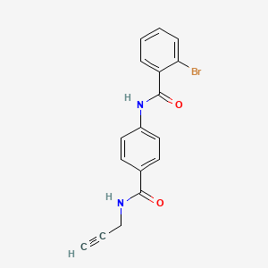4-(2-Bromophenylcarbonylamino)-N-(2-propyne-1-yl)benzamide