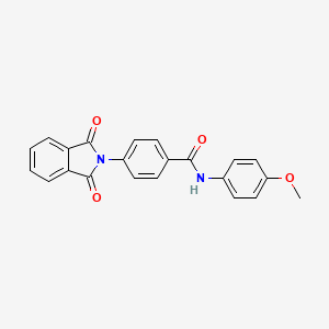 4-(1,3-Dioxo-1,3-dihydro-isoindol-2-yl)-N-(4-methoxy-phenyl)-benzamide