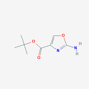 Tert-butyl 2-amino-1,3-oxazole-4-carboxylate