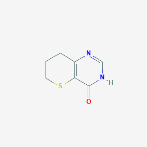 7,8-Dihydro-3H-thiopyrano[3,2-d]pyrimidin-4(6H)-one