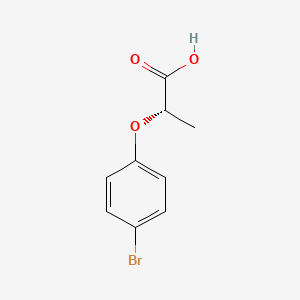 molecular formula C9H9BrO3 B2822840 (2S)-2-(4-溴苯氧基)丙酸 CAS No. 37819-43-5