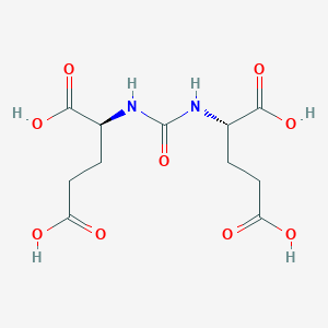 molecular formula C11H16N2O9 B2822848 (2S,2'S)-2,2'-羰基双(氮二基)二戊二酸 CAS No. 302941-52-2