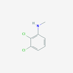 molecular formula C7H7Cl2N B2822853 N-(2,3-二氯苯基)-N-甲基胺 CAS No. 42265-79-2