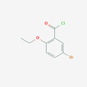 molecular formula C9H8BrClO2 B2822873 5-溴-2-乙氧基苯甲酰氯 CAS No. 343855-79-8