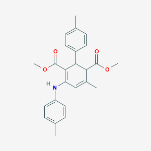 Dimethyl 6-methyl-2-(4-methylphenyl)-4-(4-toluidino)-3,5-cyclohexadiene-1,3-dicarboxylate