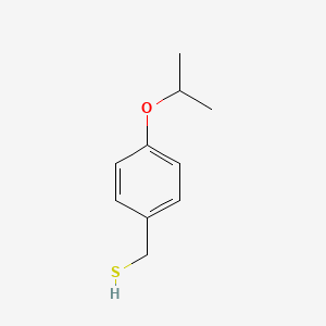 molecular formula C10H14OS B2822973 [4-(Propan-2-yloxy)phenyl]methanethiol CAS No. 1384864-93-0