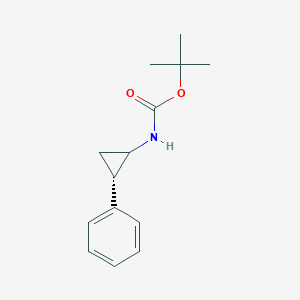 tert-butyl N-[(2S)-2-phenylcyclopropyl]carbamate