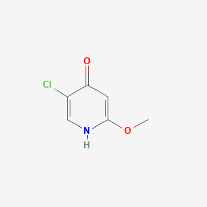 molecular formula C6H6ClNO2 B2823245 5-氯-4-羟基-2-甲氧基吡啶 CAS No. 1196146-71-0