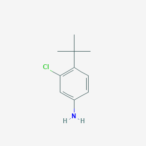 molecular formula C10H14ClN B2823402 4-叔丁基-3-氯苯胺 CAS No. 52756-36-2