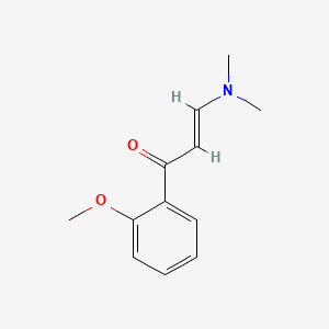 molecular formula C12H15NO2 B2823444 (2E)-3-(dimethylamino)-1-(2-methoxyphenyl)prop-2-en-1-one CAS No. 195813-59-3