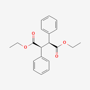 molecular formula C20H22O4 B2823654 dl-2,3-Diphenyl-succinic acid diethyl ester CAS No. 24097-93-6