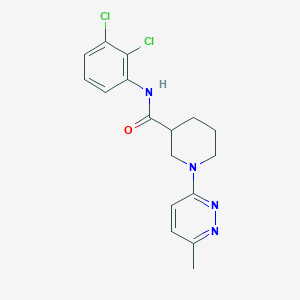 molecular formula C17H18Cl2N4O B2823689 N-(2,3-dichlorophenyl)-1-(6-methylpyridazin-3-yl)piperidine-3-carboxamide CAS No. 2194845-16-2