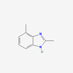 molecular formula C9H10N2 B2823866 2,7-Dimethyl-1H-benzo[d]imidazole CAS No. 23291-66-9