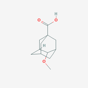 molecular formula C12H18O3 B2823939 4-Methoxyadamantane-1-carboxylic acid CAS No. 2034153-44-9; 75907-49-2