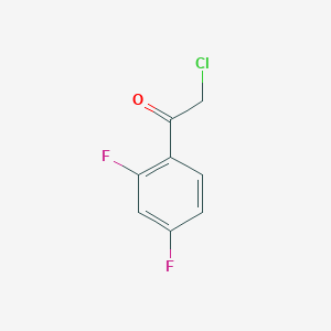 molecular formula C8H5ClF2O B028241 2-氯-2',4'-二氟苯乙酮 CAS No. 51336-94-8