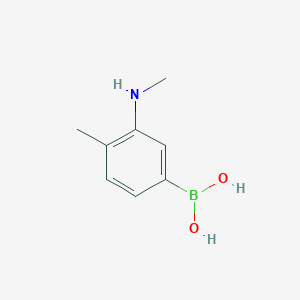 4-Methyl-3-(methylamino)phenylboronic acid