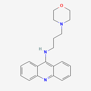 molecular formula C20H23N3O B2824163 N-(3-morpholinopropyl)acridin-9-amine CAS No. 314261-85-3