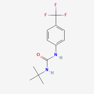 molecular formula C12H15F3N2O B2824185 3-Tert-butyl-1-[4-(trifluoromethyl)phenyl]urea CAS No. 23742-84-9