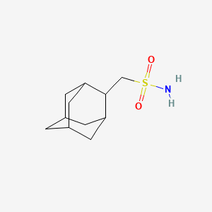 molecular formula C11H19NO2S B2824297 Adamantan-2-ylmethanesulfonamide CAS No. 1566130-06-0
