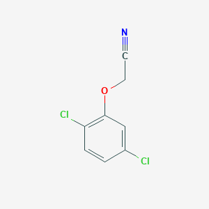 molecular formula C8H5Cl2NO B2824299 2-(2,5-Dichlorophenoxy)acetonitrile CAS No. 343867-70-9