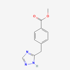 Methyl 4-((1H-1,2,4-triazol-3-yl)methyl)benzoate