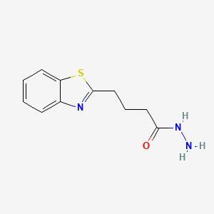 4-(1,3-Benzothiazol-2-yl)butanehydrazide