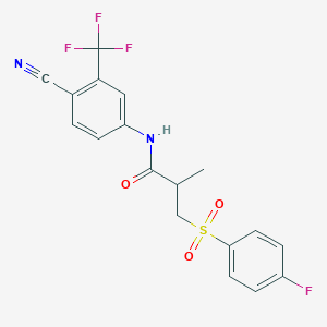 molecular formula C18H14F4N2O3S B028245 Deoxybicalutamide CAS No. 906008-94-4