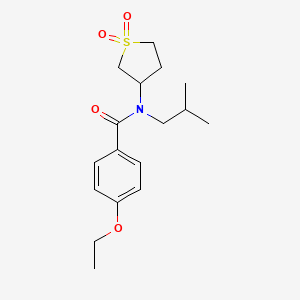 N-(1,1-dioxidotetrahydrothiophen-3-yl)-4-ethoxy-N-isobutylbenzamide